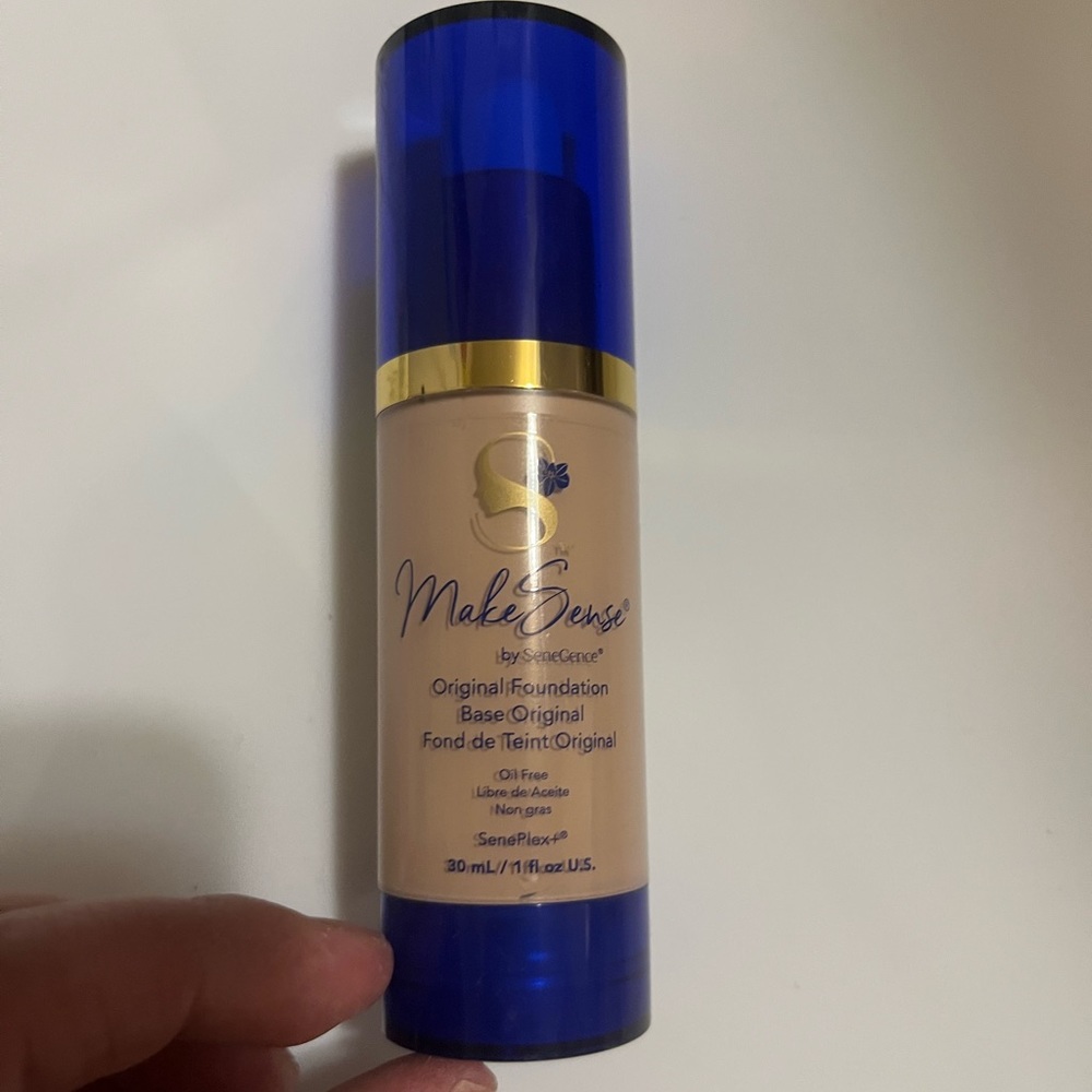 Senegence Makesense Foundation Almond Brand New Full Size